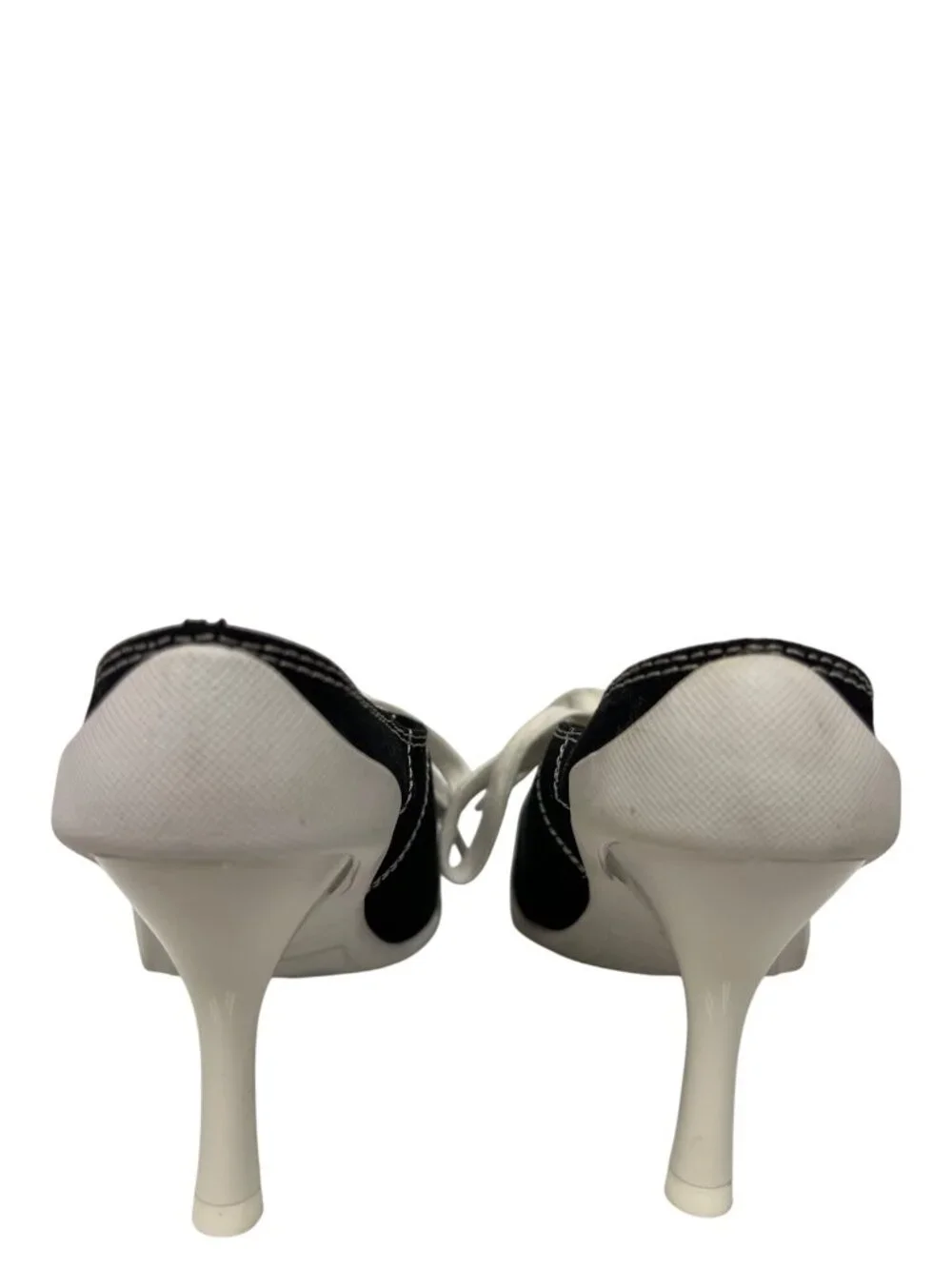 Jeffrey Campbell Sneaker Heels Black White Size 5.5 Platform Sneakers New Flaws